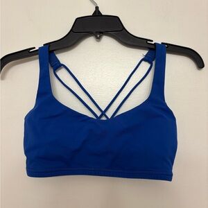 LULULEMON | Free To Be Bra | Pipe Dream Blue | Size 2 | EUC